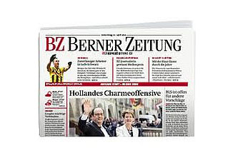 Titelblatt Berner Zeitung